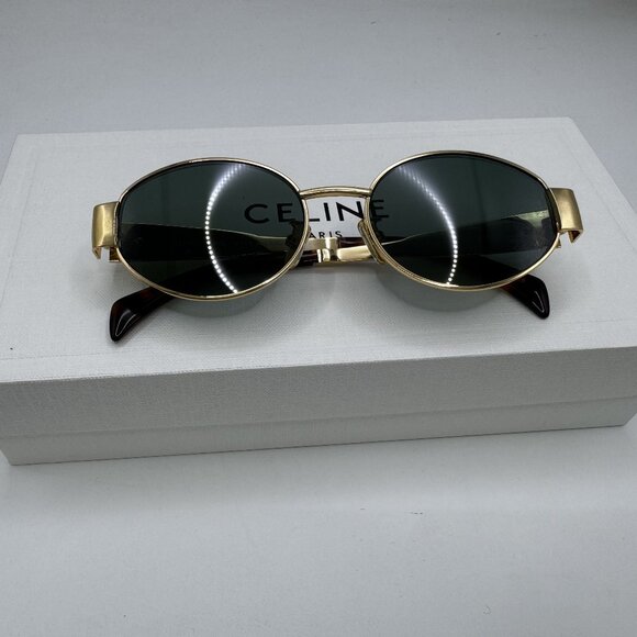 Celine Gold Frame Optical Quality - Picture 1 of 4